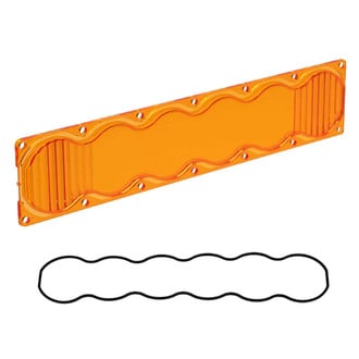 Baja Designs® 458118 - 10" Rectangular Amber Plastic Driving/Combo Beam Lens for OnX6™