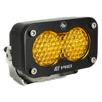 Baja Designs® - S2 Pro™ 3"x2" 24W Rectangular Work/Scene Beam Amber LED Light