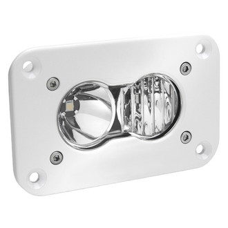 Baja Designs® - S2 Pro™ Flush Mount 3"x2" 24W Rectangular White Housing Driving/Combo Beam LED Light