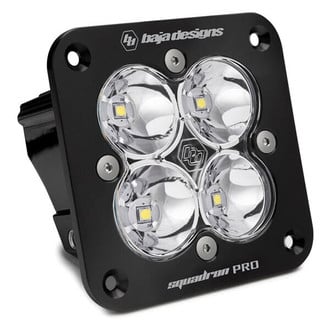 Baja Designs® - Squadron Pro™ Flush Mount 3" 40W Square Work/Scene Beam LED Light