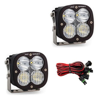 Baja Designs® - XL Sport™ 4.43" 2x26W Square Driving/Combo Beam LED Lights