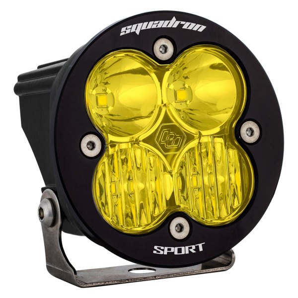 Baja Designs® - Squadron-R Sport™ 3" 26W Round Driving/Combo Beam Amber LED Light