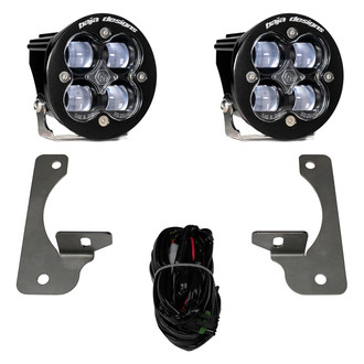 Baja Designs® - Fog Light Location Mounted Squadron-R SAE™ 3.07" 2x29W Round Wide Cornering Beam LED Light Kit