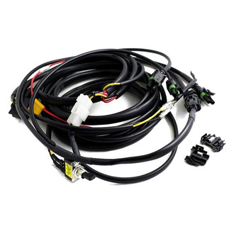 Baja Designs® - Wiring Harness Splitter for Squadron™ and S2™ with High Beam Mode and Toggle Switch for Squadron, SII, Fuego, PreRunner and LaPaz Series Lights