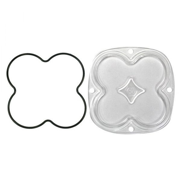 Baja Designs® - 4.43" Interchangeable Square Clear Plastic Spot Beam Lens for XL™
