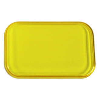 Baja Designs® - 3"x2" Rectangular Amber Plastic Rock Guard for S2™