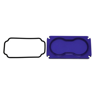 Baja Designs® - 3"x2" Interchangeable Rectangular Blue Plastic Spot Beam Lens for S2™