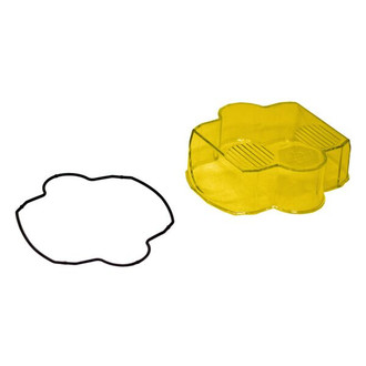 Baja Designs® - Square Amber Plastic Driving/Combo Beam Lens for LP6™