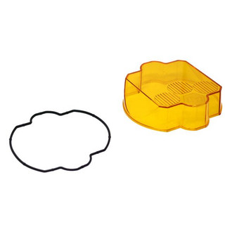 Baja Designs® - Square Amber Plastic Driving/Combo Beam Lens for LP9 Series