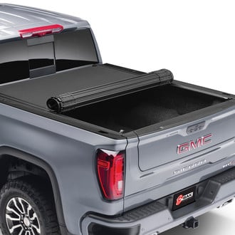 Revolver X4s Hard Roll Up Tonneau Cover Mid Open