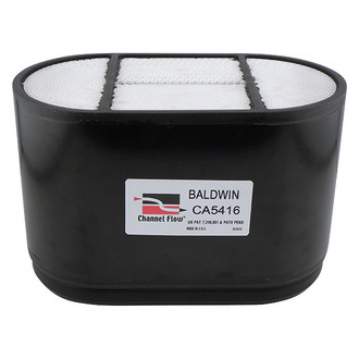 Baldwin Filters® - Channel Flow Air Filter Element