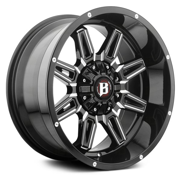 BALLISTIC® - 965 CATAPULT Gloss Black with Milled Windows