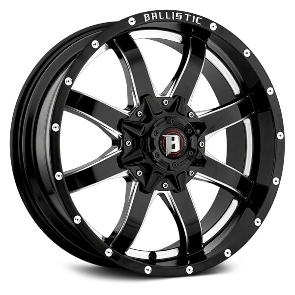 BALLISTIC® - ANVIL Gloss Black with Milled Window