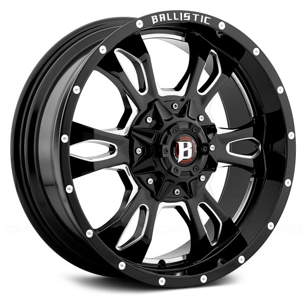 BALLISTIC® - MACE Gloss Black with Milled Accents