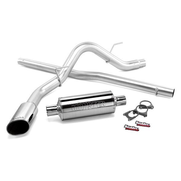 Banks® - Monster™ Stainless Steel Cat-Back Exhaust System, Ford F-150