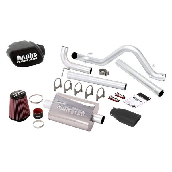 Banks® - Stinger™ Stainless Steel Exhaust System, Jeep Wrangler
