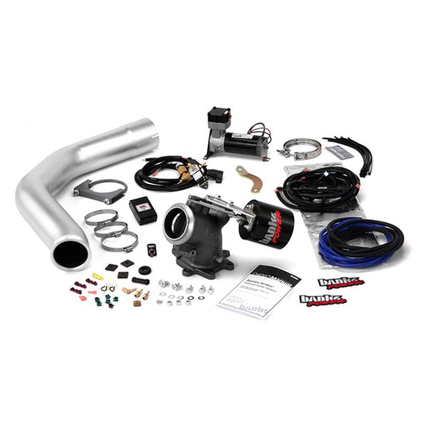 Banks® 55202 Brake™ Exhaust Turbo Brake Kit with Indash switch