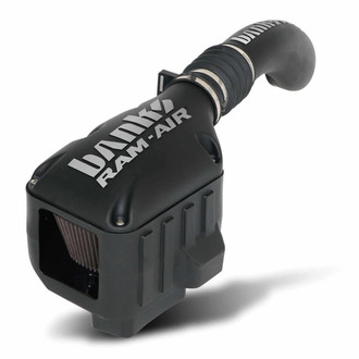 Banks® - Plastic Black Short Ram Air Intake System with Dry Black Filter