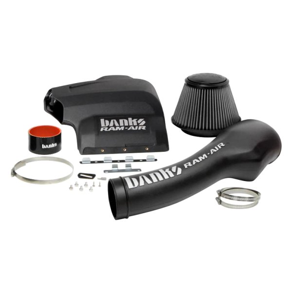 Banks® 41882D Plastic Black Short Ram Air Intake System with Dry