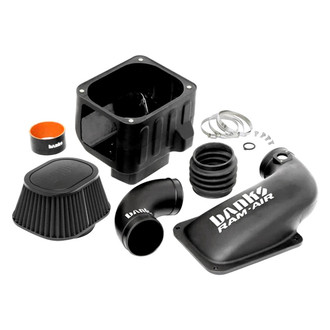 Banks® - Plastic Black Short Ram Air Intake System with Dry Black Filter
