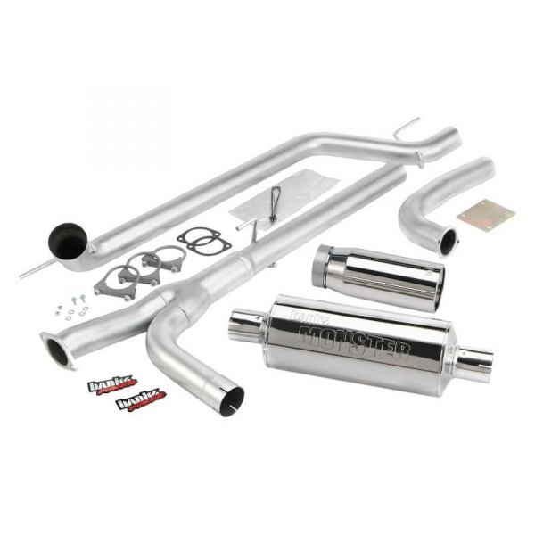 Banks® - Monster™ Stainless Steel Cat-Back Exhaust System, Nissan Titan