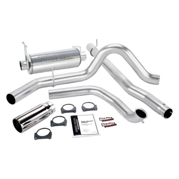 Banks® - Monster™ Stainless Steel Turbo-Back Exhaust System, Ford Excursion