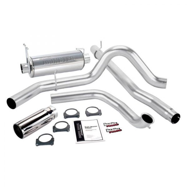 Banks® - Monster™ Stainless Steel Turbo-Back Exhaust System