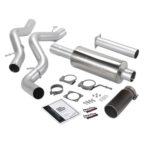 Banks® 48937B Monster™ Stainless Steel CatBack Exhaust System with