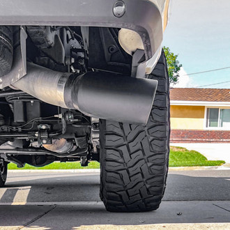 Banks® - Monster™ Aluminized Steel DPF-Back Exhaust System with Single Side Exit