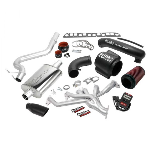Banks® - PowerPack™ Stainless Steel Full Exhaust System, Jeep Wrangler