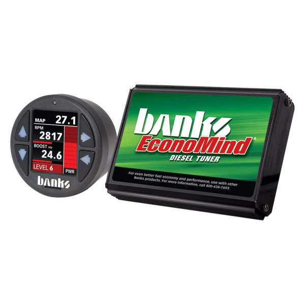 Banks® - EconoMind™ Tuner PowerPack with iDash 1.8 Super Gauge™ Monitor