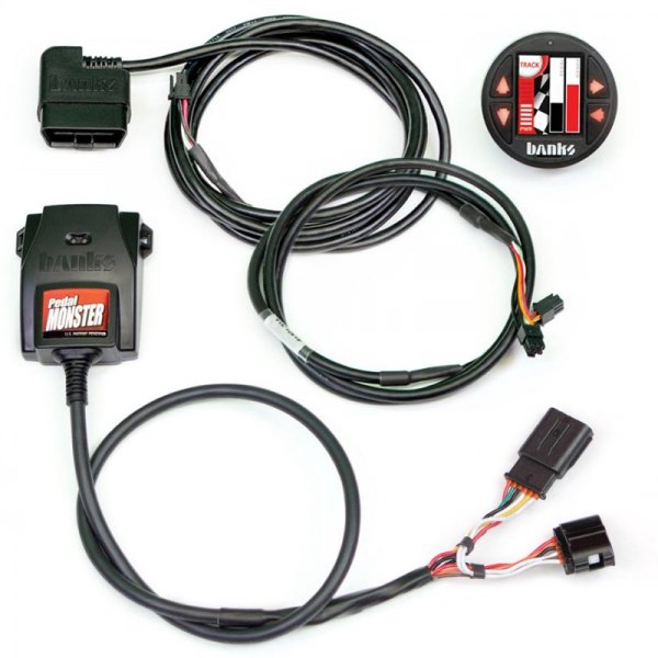 Banks® - PedalMonster™ Throttle Controller with iDash 1.8 Super Gauge Monitor
