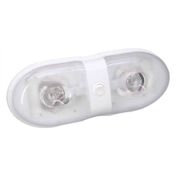 Bargman® - 76 Series Double Interior Light with Lens and Switch