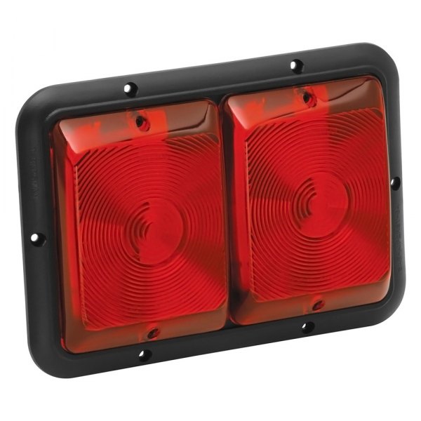 Bargman® 3084527 84 Series Double Lens Red Rectangular Bolton