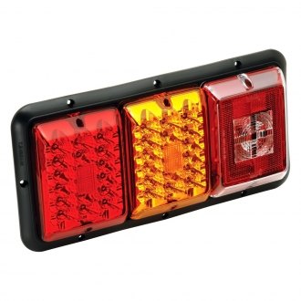 RV Trailer BARGMAN 84 Series Double Tail Light Red Lens Light 50