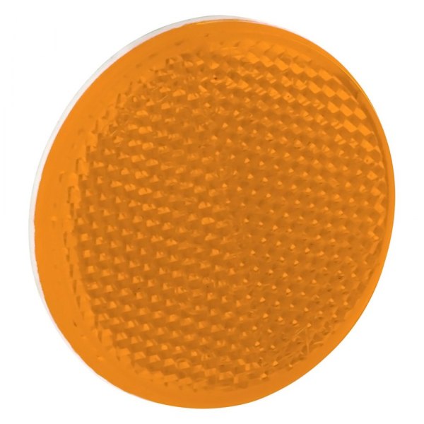 Bargman® - 2.2" Amber Round Tape-on Mount Reflector