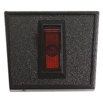 Battery Doctor® - Rocker Illuminated Red Switch with Panel