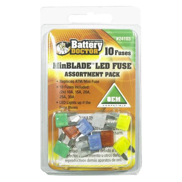 Battery Doctor® - LED Mini Fuse Assortment