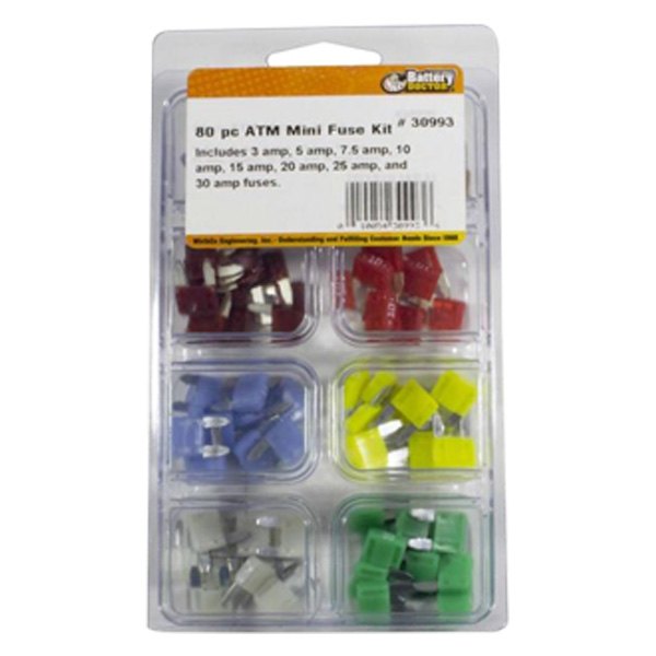 Battery Doctor® - ATM Fuse Kit 80 Pieces