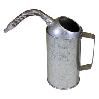 Funnel King® - 2 qt Steel Measure Dispenser with Flex Spout