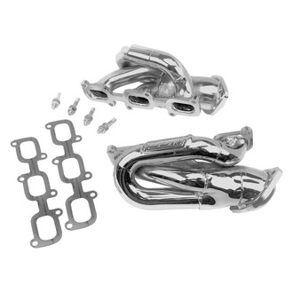 BBK® - Tuned Length Steel Titanium Ceramic Short Tube Exhaust Headers