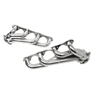BBK® - Premium Series™ Steel Silver Ceramic Coated Short Tube Swap Exhaust Headers