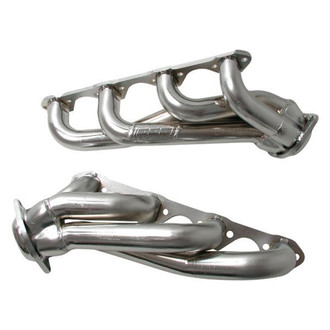 BBK® - Tuned Length Steel Titanium Ceramic Short Tube Unequal Length Exhaust Headers