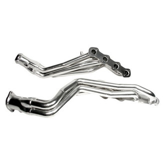 BBK® - CNC Series™ Steel Silver Ceramic Coated Long Tube Exhaust Headers