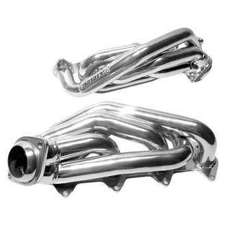 BBK® - Tuned Length Steel Silver Ceramic Coated Short Tube Exhaust Headers