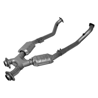 BBK® - eXtracter Series™ Full Length Catted Mid-X-Pipe