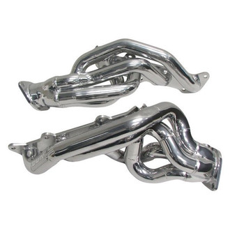 BBK® - Tuned Length Steel Silver Ceramic Coated Short Tube Exhaust Headers