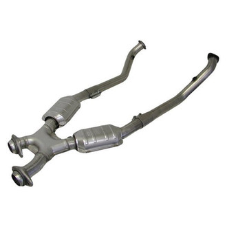 BBK® - eXtracter Series™ Full Length Catted Mid-X-Pipe