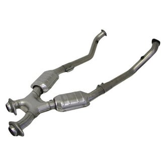 BBK® - eXtracter Series™ Full Length Catted Mid-X-Pipe