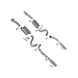 BBK® - Varitune Series™ Aluminized Steel Cat-Back Exhaust System with Split Rear Exit